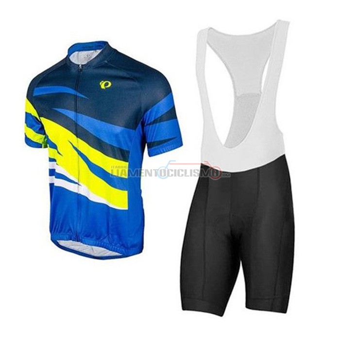 Abbigliamento Ciclismo Pearl Izumi Manica Corta 2020 Giallo Blu